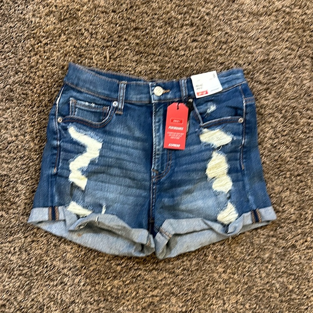 Brand new, Express high rise shortie shorts